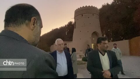 بازدید برزین ضرغامی مدیر عامل صندوق احیا و بهره برداری از اماکن تاریخی و فرهنگی و هیئت همراه از مجموعه میراث جهانی باغ پهلوانپور و سوییت های اقامتی مجموعه
