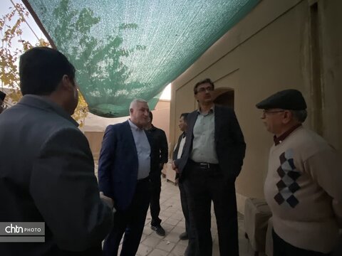 بازدید برزین ضرغامی مدیر عامل صندوق احیا و بهره برداری از اماکن تاریخی و فرهنگی و هیئت همراه از مجموعه میراث جهانی باغ پهلوانپور و سوییت های اقامتی مجموعه