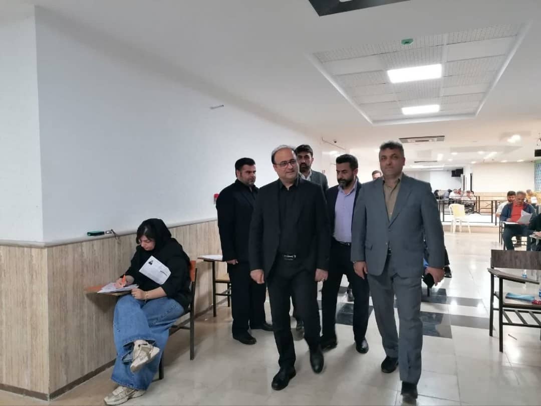 آزمون جامع گردشگری در گیلان با حضور ناظر عالی وزارت میراث‌فرهنگی برگزار شد