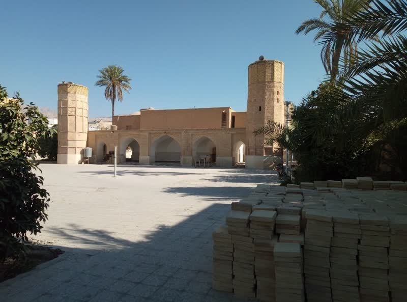آغاز عملیات مرمت تنها مسجد چهارمناره تاریخی کشور در داراب