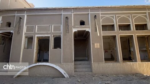 بازدید برزین ضرغامی مدیر عامل صندوق احیا و بهره برداری از اماکن تاریخی و فرهنگی و هیئت همراه از مجموعه حجت آباد وزیر