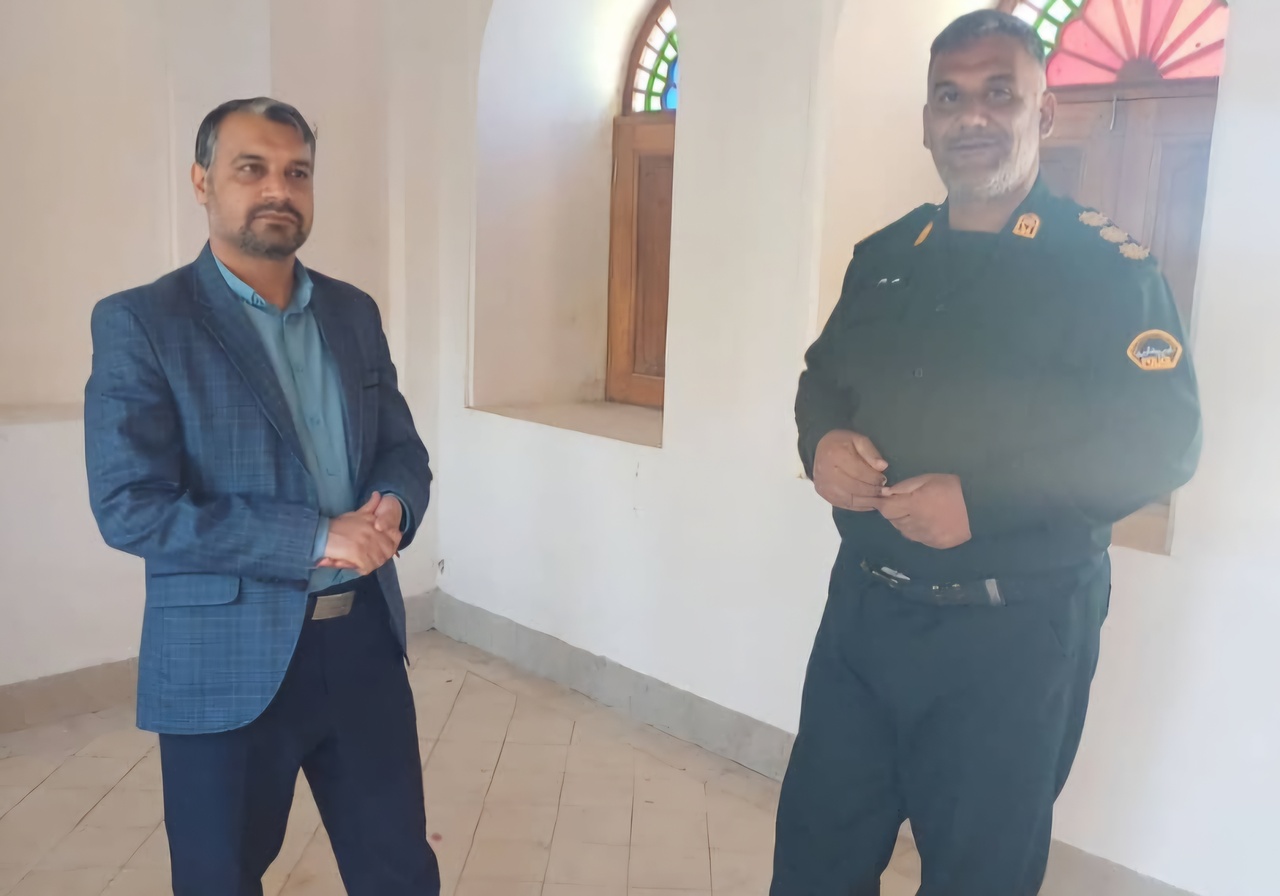 نشست مشترک رئیس نمایندگی میراث‌فرهنگی شهرستان تنگستان با فرمانده یگان حفاظت میراث‌فرهنگی استان بوشهر