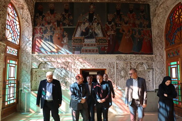 بازدید مدیر کل میراث فرهنگی استان البرز به همراه معاون امور هماهنگی استانداری البرز از آثار تاریخی شهر کرج