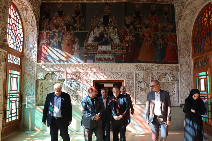 بازدید مدیر کل میراث فرهنگی استان البرز به همراه معاون امور هماهنگی استانداری البرز از آثار تاریخی شهر کرج