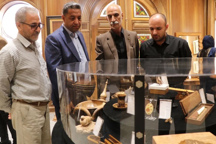 نمایش آثار فاخر هنرهای دستی در اراک