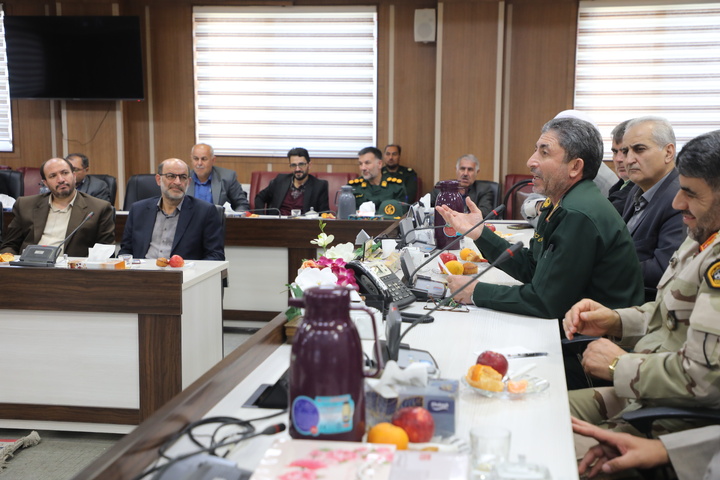 گرامیداشت هفته بسیج در دیدار با فرمانده سپاه استان اردبیل