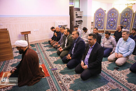 برگزاری مراسم شهادت حضرت فاطمه (س) در اداره‌کل میراث‌فرهنگی، گردشگری و صنایع‌دستی خوزستان