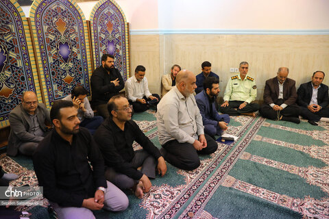 برگزاری مراسم شهادت حضرت فاطمه (س) در اداره‌کل میراث‌فرهنگی، گردشگری و صنایع‌دستی خوزستان