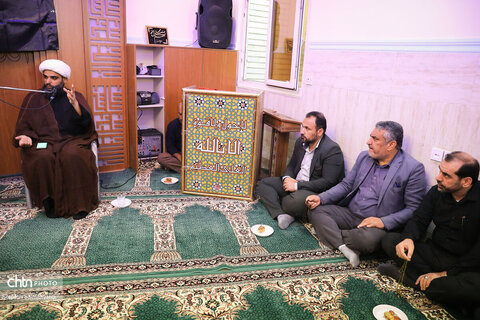 برگزاری مراسم شهادت حضرت فاطمه (س) در اداره‌کل میراث‌فرهنگی، گردشگری و صنایع‌دستی خوزستان