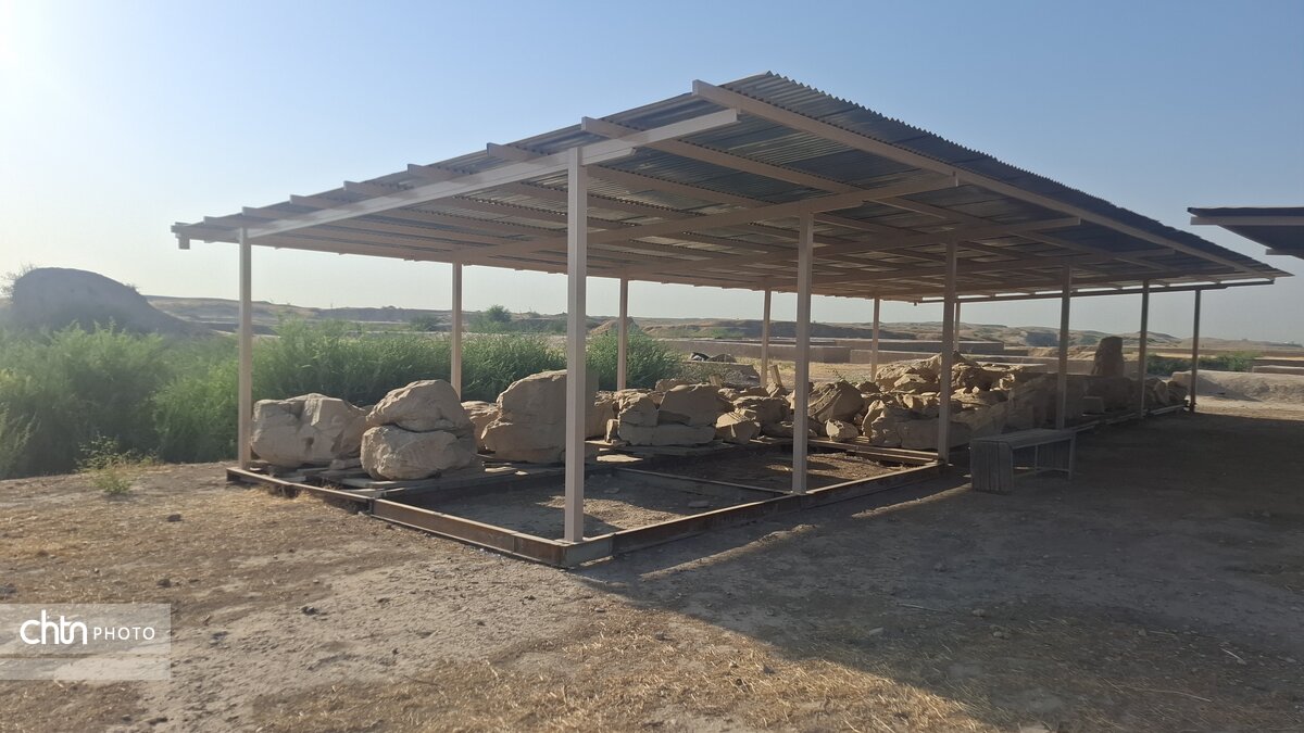 ساماندهی و ایمن‌سازی ۲۵۳ اثر کاخ آپادانا در شوش