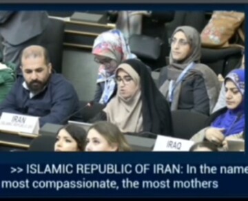 سخنرانی سارا فلاحی در هجدهمین نشست اقلیت‌های شورای حقوق بشر/ ایران زادگاه حقوق بشر جهان است