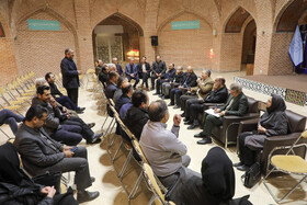 نشست صمیمی معاون توسعه مدیریت و منابع وزارت میراث‌فرهنگی با کارکنان اداره کل میراث‌فرهنگی استان اردبیل