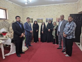 برگزاری نمایشگاه صنایع‌دستی در شهرستان کارون به مناسبت هفته بسیج