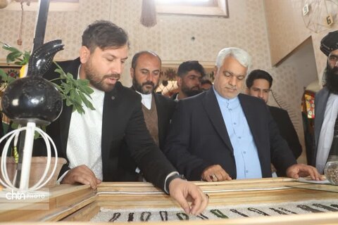 بازدید مدیر کل میراث فرهنگی گردشگری وصنایع دستی خراسان رضوی از اماکن تاریخی و کارگاه های هنر دستی  شهرهرات افغانستان