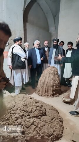 بازدید مدیر کل میراث فرهنگی گردشگری وصنایع دستی خراسان رضوی از اماکن تاریخی و کارگاه های هنر دستی  شهرهرات افغانستان