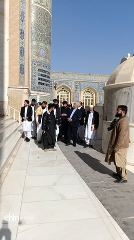 بازدید مدیر کل میراث فرهنگی گردشگری وصنایع دستی خراسان رضوی از اماکن تاریخی و کارگاه های هنر دستی  شهرهرات افغانستان