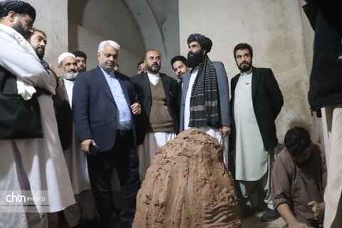 بازدید مدیر کل میراث فرهنگی گردشگری وصنایع دستی خراسان رضوی از اماکن تاریخی و کارگاه های هنر دستی  شهرهرات افغانستان