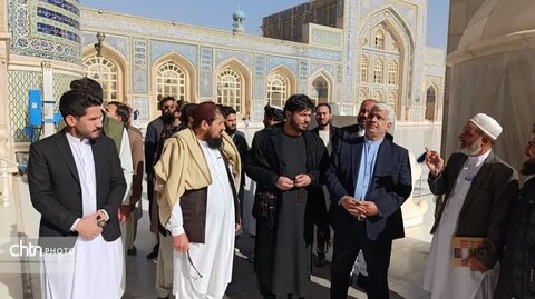 بازدید مدیر کل میراث فرهنگی گردشگری وصنایع دستی خراسان رضوی از اماکن تاریخی و کارگاه های هنر دستی  شهرهرات افغانستان