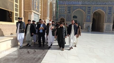 بازدید مدیر کل میراث فرهنگی گردشگری وصنایع دستی خراسان رضوی از اماکن تاریخی و کارگاه های هنر دستی  شهرهرات افغانستان