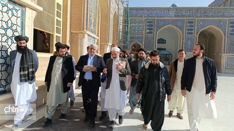 بازدید مدیر کل میراث فرهنگی گردشگری وصنایع دستی خراسان رضوی از اماکن تاریخی و کارگاه های هنر دستی  شهرهرات افغانستان