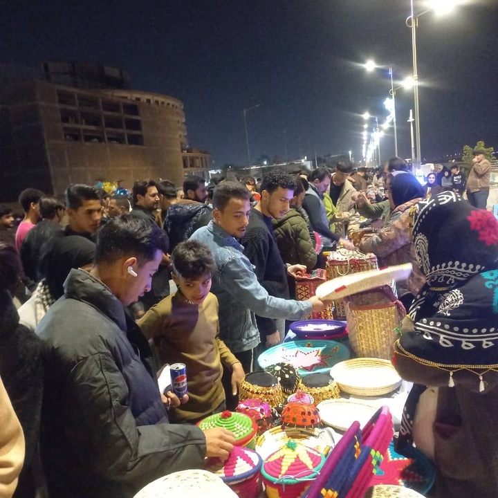 استقبال گسترده مردم عراق از نهمین نمایشگاه صنایع‌دستی ایلام در شهر الحی