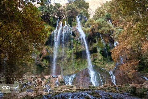 «آبشار زردلیمه»؛ سکوت پاییزی زاگرس
