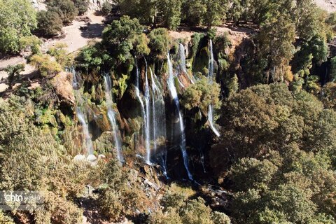 «آبشار زردلیمه»؛ سکوت پاییزی زاگرس