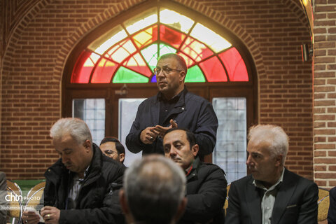 نشست صمیمی معاون توسعه مدیریت و منابع وزارت میراث‌فرهنگی با کارکنان اداره کل میراث‌فرهنگی استان اردبیل