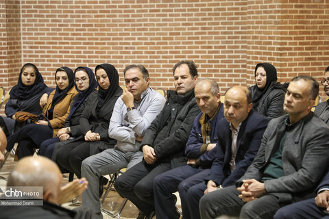 نشست صمیمی معاون توسعه مدیریت و منابع وزارت میراث‌فرهنگی با کارکنان اداره کل میراث‌فرهنگی استان اردبیل