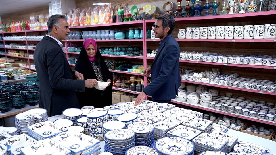 نرگس رجایی در میبد: آینده صنایع دستی در برندهای جهانی و مشارکت جوانان است