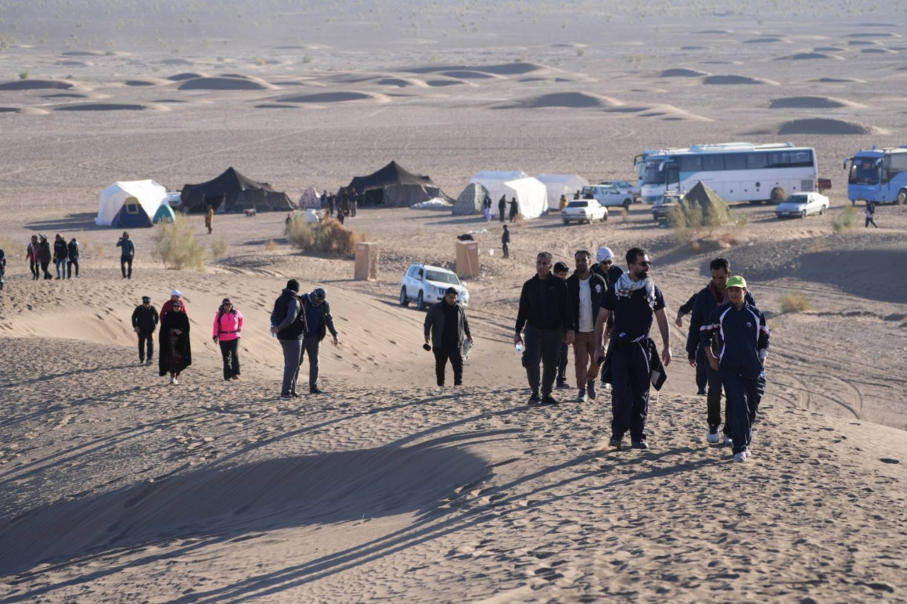 هیجان در دل کویر؛ بیابان جهانی لوت میزبان یک رویداد مهیج پاییزی شد