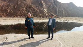 بازدید فرمانده یگان حفاظت میراث‌فرهنگی قم از آثار تاریخی جعفرآباد