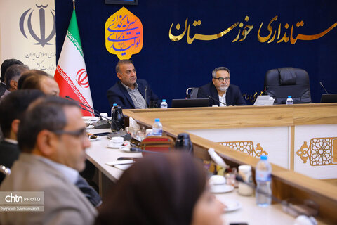 نشست ویژه جشنواره بین‌المللی چندرسانه‌ای میراث‌فرهنگی در استانداری خوزستان