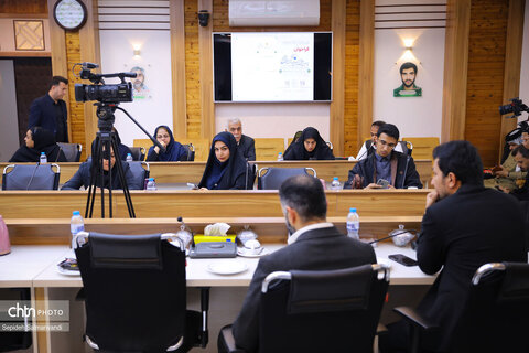 نشست ویژه جشنواره بین‌المللی چندرسانه‌ای میراث‌فرهنگی در استانداری خوزستان