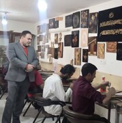 بازدید رئیس اداره میراث‌فرهنگی دماوند از مؤسسه پویش مهر و تأکید بر توانمندسازی افراد دارای معلولیت در صنایع‌دستی