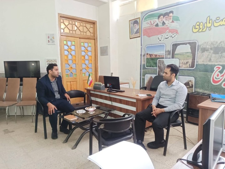 نشست رئیس میراث‌فرهنگی پیشوا با نماینده بنیاد برکت برگزار شد