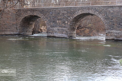 طبیعت پایزی پل هوره شهرستان سامان