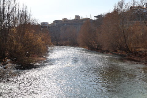 طبیعت پایزی پل هوره شهرستان سامان