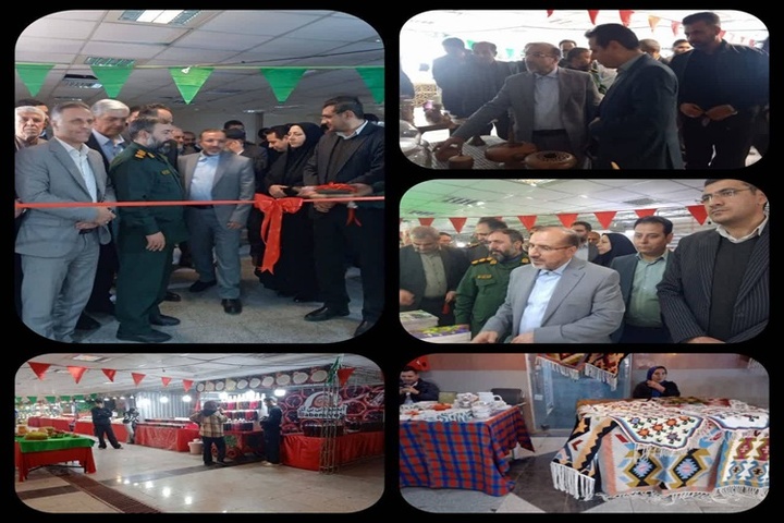 نمایشگاه سوغات هشتگرد فرصتی برای معرفی هنر و فرهنگ بومی است