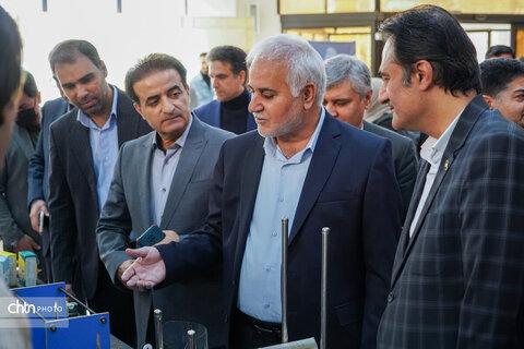 نمایشگاه پژوهش و فناوری استان همدان افتتاح شد