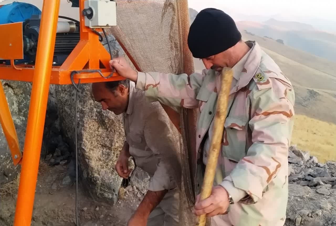 کشف ادوات حفاری پیشرفته از محل حفاری غیرمجاز در بخش مرکزی زنجان