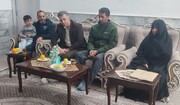 تکریم خانواده‌های معظم شهدا در جاجرم هم‌زمان با وفات حضرت ام‌البنین(س)