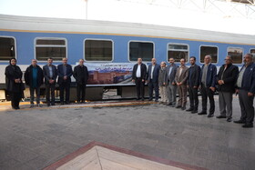 حرکت نخستین قطار گردشگری کرمان به راین، گامی نو در توسعه پایدار گردشگری استان
