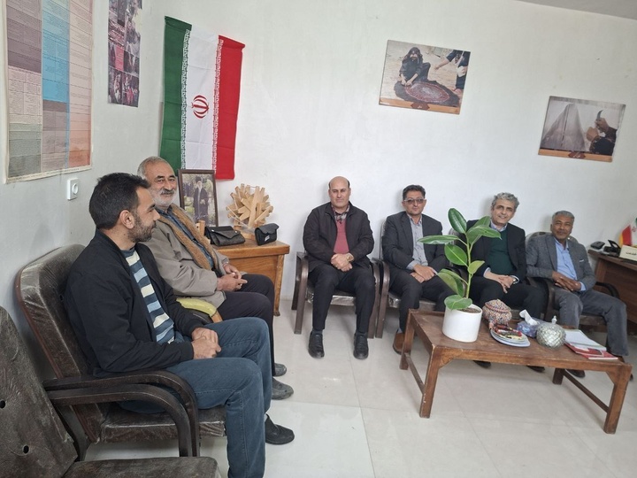 دیدار سرپرست نمایندگی میراث فرهنگی راز و جرگلان با شهردار و اعضای شورای اسلامی شهر غلامان