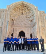 بازدید مهندسان گروه صنعتی انتخاب از جاذبه‌های گردشگری تاریخی و مذهبی ورامین