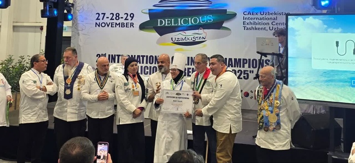 کسب مقام سوم بانوی فسا در جشنواره بین‌المللی «Delicious Uzbekistan 2025»
