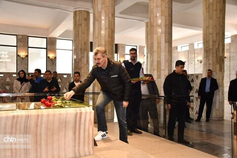 بازدید اعضاء نشست کمیته دائمی امور سیاسی مجمع مجالس آسیایی (APA) حاضر در مشهد از مجموعه فرهنگی تاریخی فردوسی