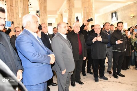 بازدید اعضاء نشست کمیته دائمی امور سیاسی مجمع مجالس آسیایی (APA) حاضر در مشهد از مجموعه فرهنگی تاریخی فردوسی