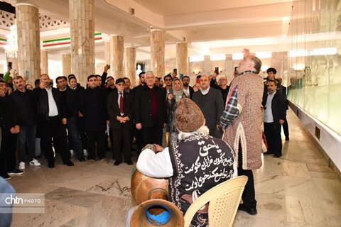 بازدید اعضاء نشست کمیته دائمی امور سیاسی مجمع مجالس آسیایی (APA) حاضر در مشهد از مجموعه فرهنگی تاریخی فردوسی