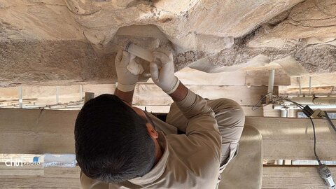 خبرنگاران در تخت جمشید